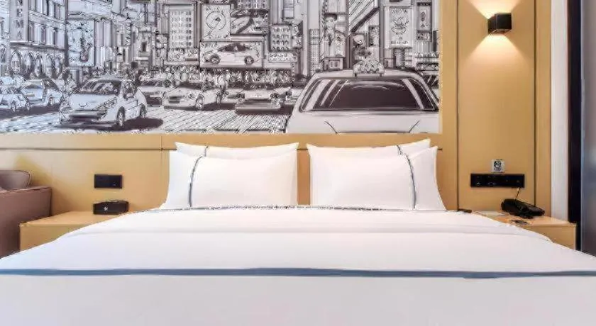 Bed in City Comfort Inn Lijiang Ancient City Qixing Street