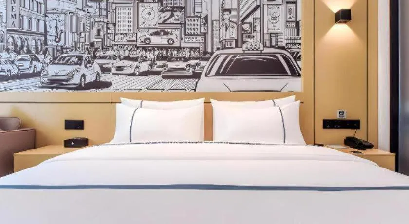 Bed in City Comfort Inn Lijiang Ancient City Qixing Street