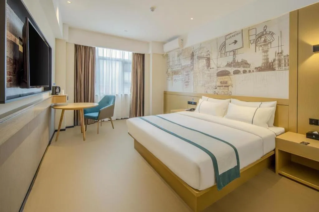 Bed in City Comfort Inn Pingxiang Free Trade Zone Redwood City