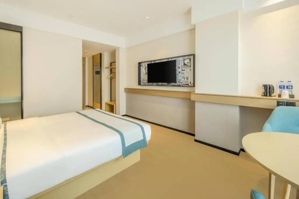 Bed in City Comfort Inn Pingxiang Free Trade Zone Redwood City