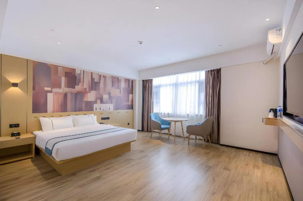 Bed in City Comfort Inn Pingxiang Free Trade Zone Redwood City