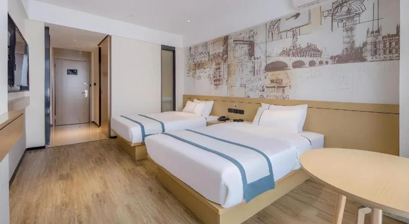 Bed in City Comfort Inn Pingxiang Free Trade Zone Redwood City