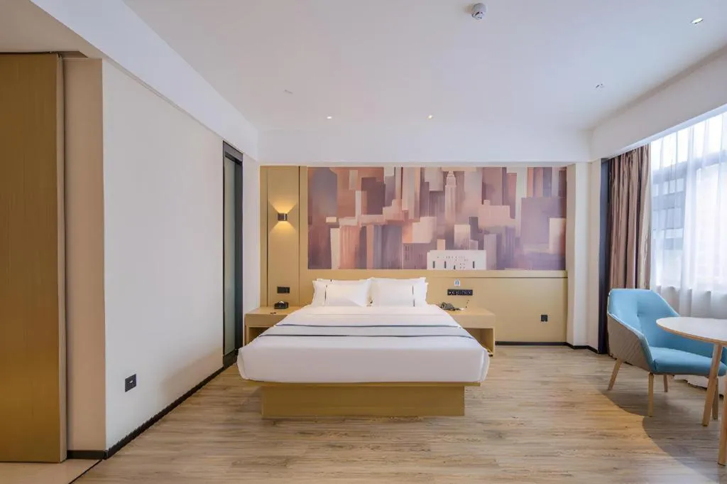 Bed in City Comfort Inn Pingxiang Free Trade Zone Redwood City