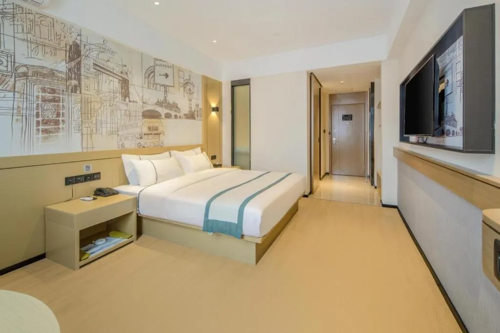 Bed in City Comfort Inn Pingxiang Free Trade Zone Redwood City