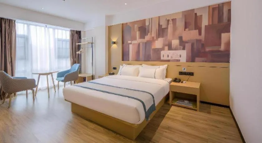 Bed in City Comfort Inn Pingxiang Free Trade Zone Redwood City