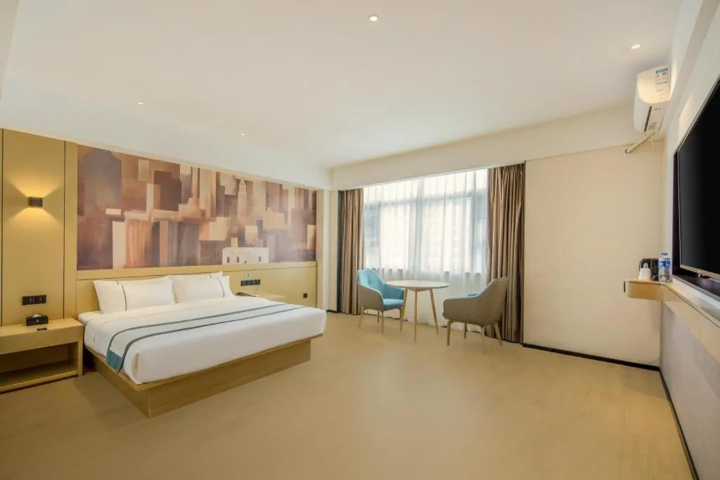 Bed in City Comfort Inn Pingxiang Free Trade Zone Redwood City