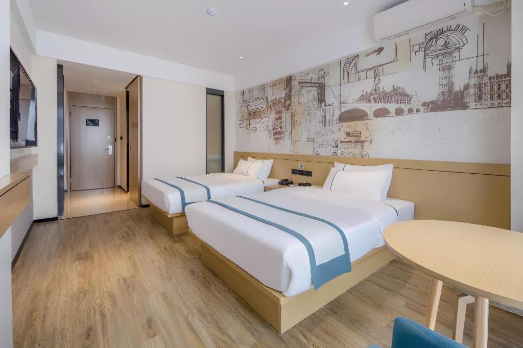 Bed in City Comfort Inn Pingxiang Free Trade Zone Redwood City