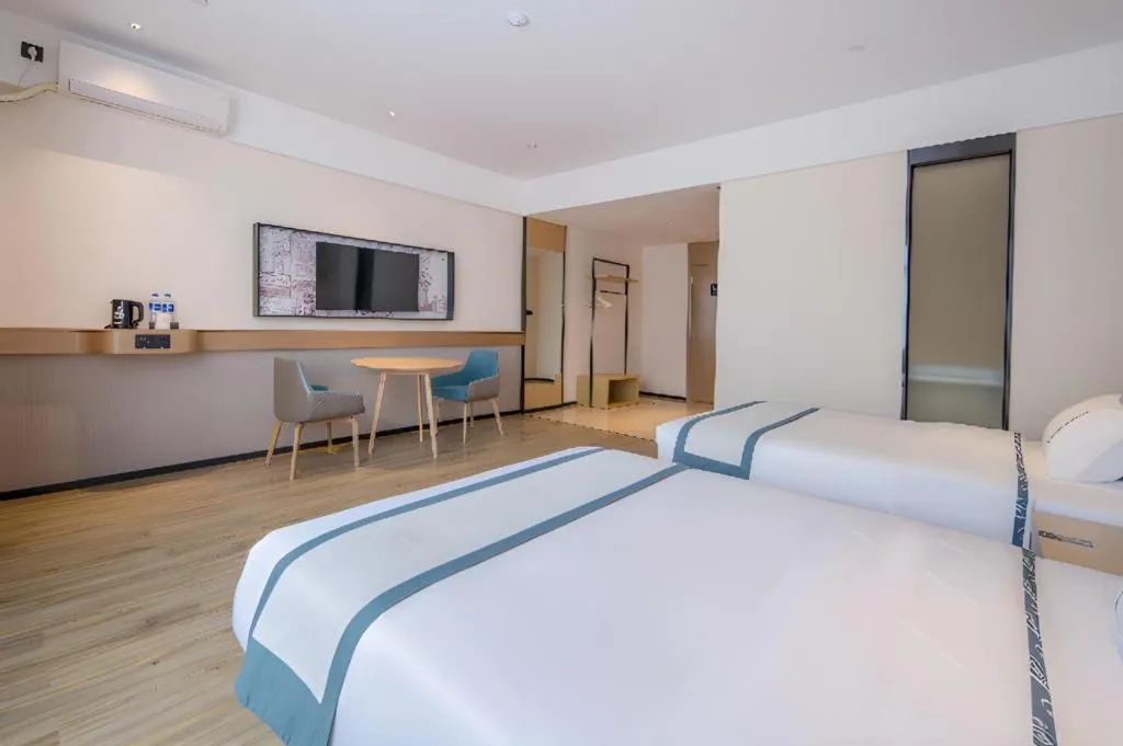 Bed in City Comfort Inn Pingxiang Free Trade Zone Redwood City