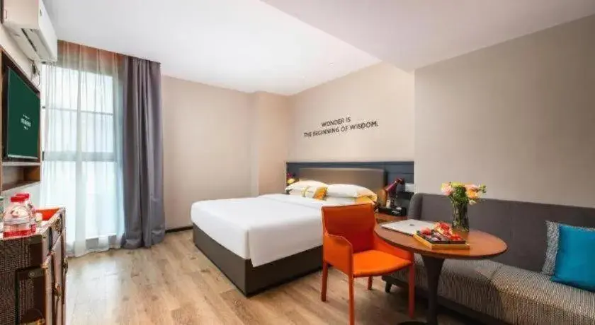 Bed in City Comfort Premier Hotel Liuzhou Wuxing Pedestrian Street Jinggu Building Bed in City Comfort Premier Hotel Liuzhou Wuxing Pedestrian Street Jinggu Building