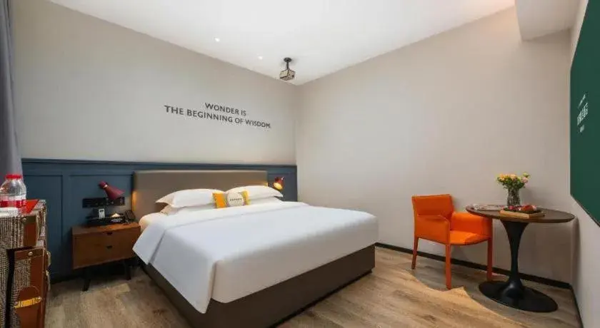 Bed in City Comfort Premier Hotel Liuzhou Wuxing Pedestrian Street Jinggu Building Bed in City Comfort Premier Hotel Liuzhou Wuxing Pedestrian Street Jinggu Building