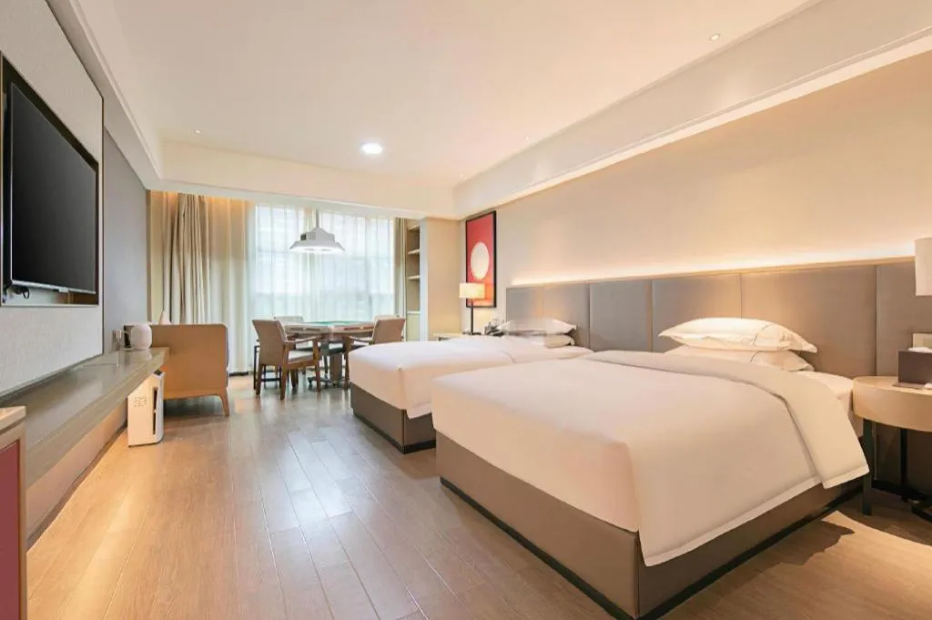 Bed in Echeng Hotel Enshi Minzu Road