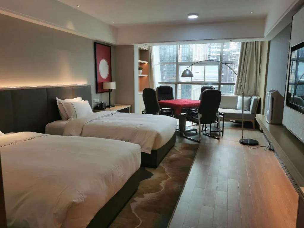 Bed in Echeng Hotel Enshi Minzu Road