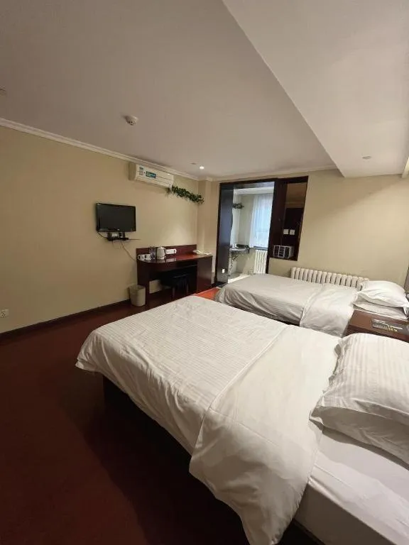 Bed in Green Tree Inn Urumqi San'gong Metro Station Exit