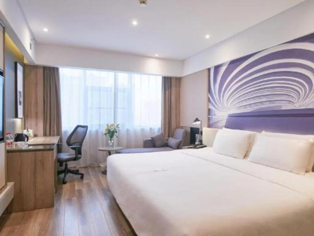 Bed in Atour Hotel Changsha Wuyi Square Wanbao Avenue