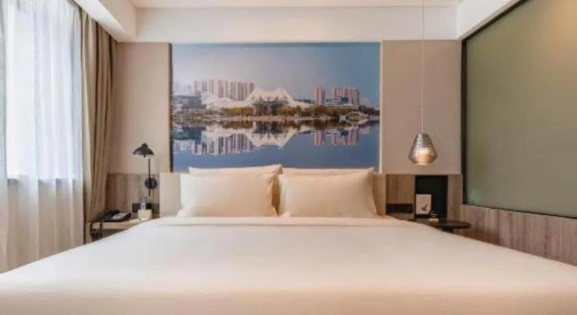 Bed in Atour Hotel Changsha Wuyi Square Wanbao Avenue