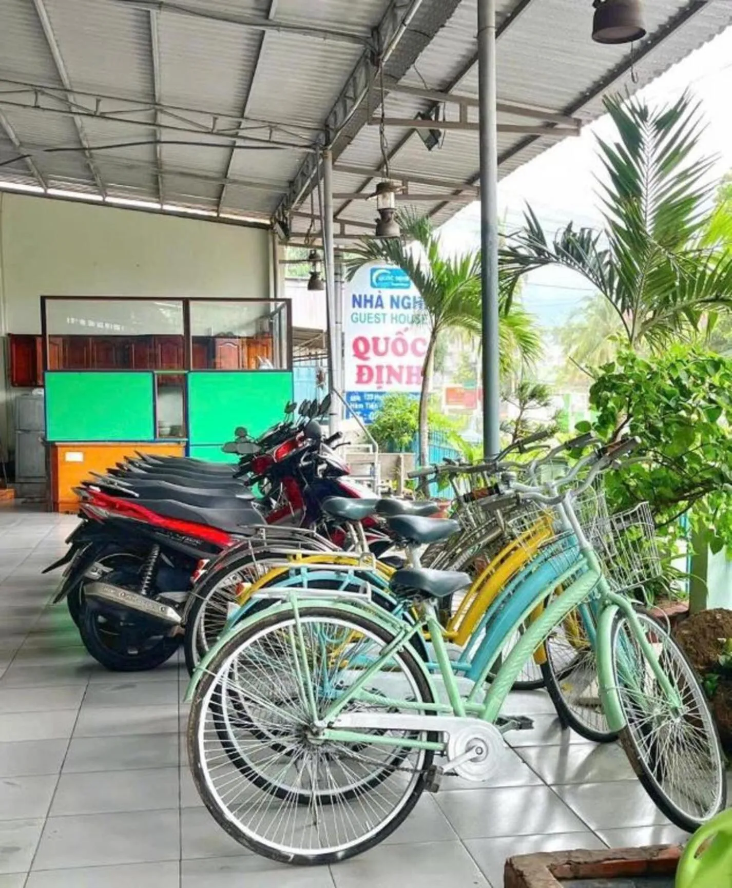 Cycling in Quoc Dinh Guest House