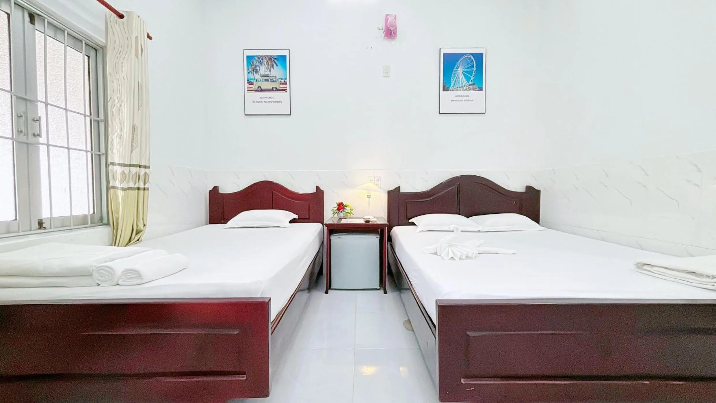 Bedroom, Bed in Quoc Dinh Guest House