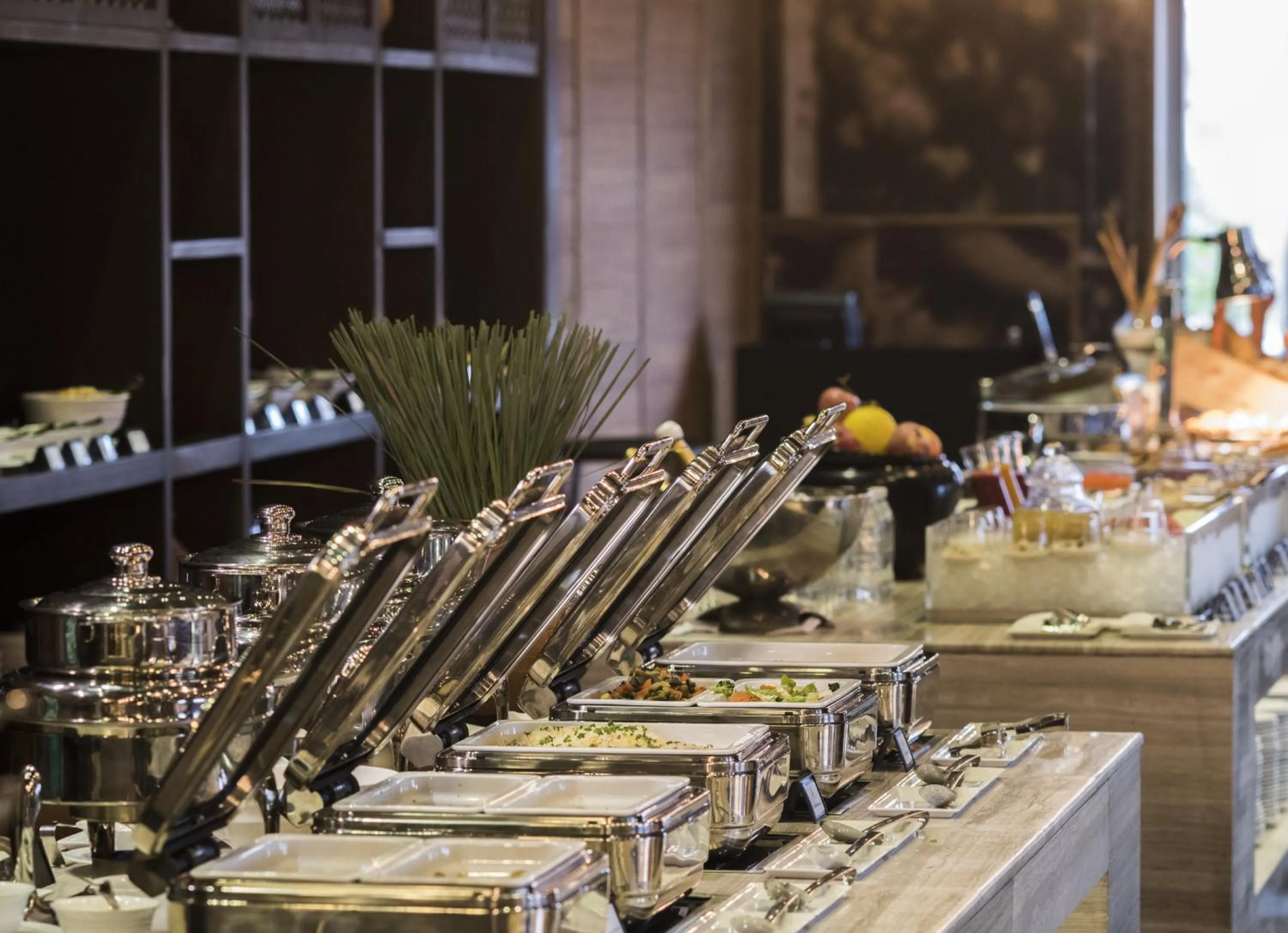 Buffet breakfast in Jasmine Naypyitaw Hotel