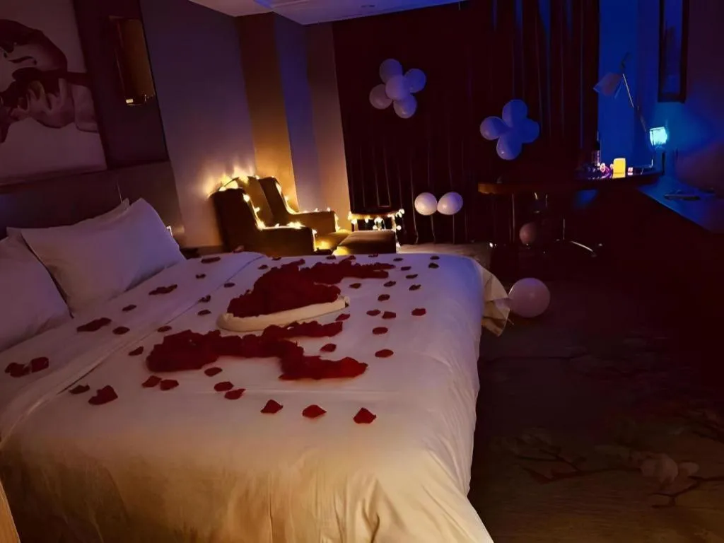 Bed in Vienna Hotel Zhengzhou East High-Speed Railway Station