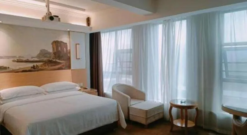 Bed in Vienna Hotel Yueyang East Station