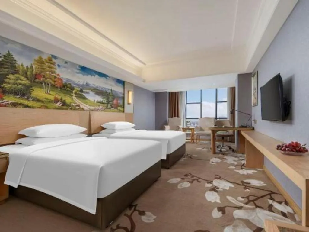Bed in Vienna Hotel Yueyang East Station