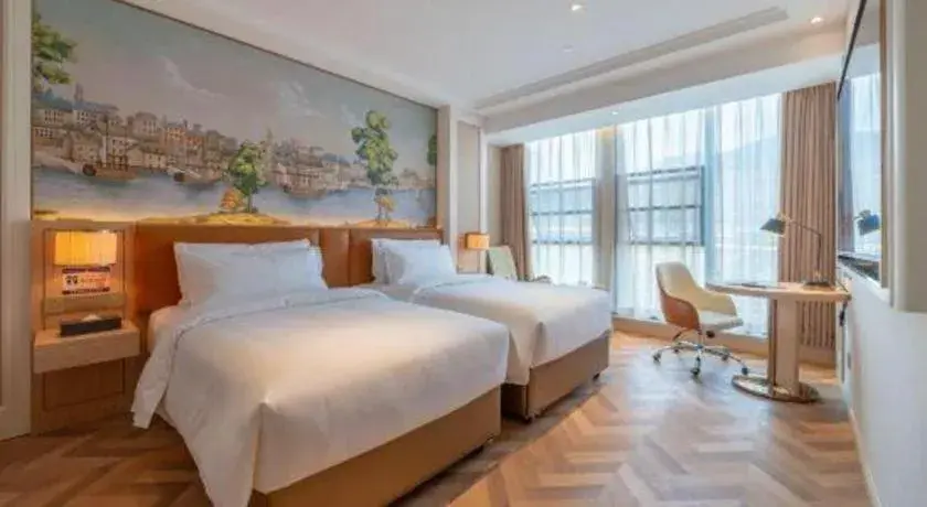 Bed in Vienna Hotel Chongqing West Station Square Bed in Vienna Hotel Chongqing West Station Square