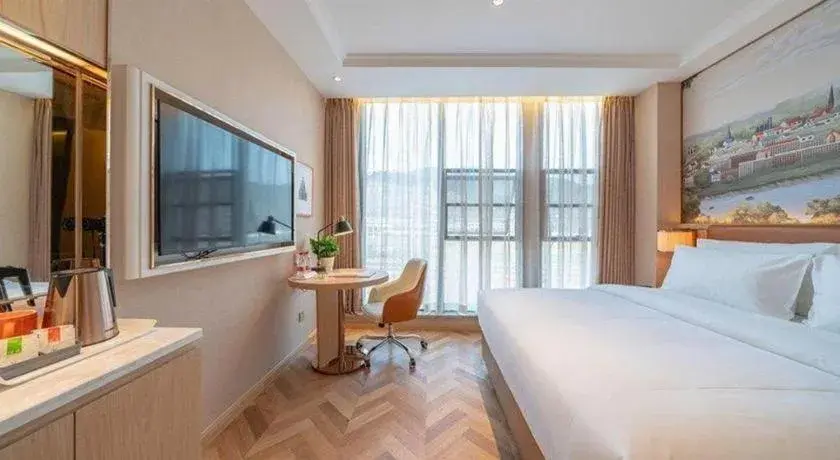Bed in Vienna Hotel Chongqing West Station Square Bed in Vienna Hotel Chongqing West Station Square