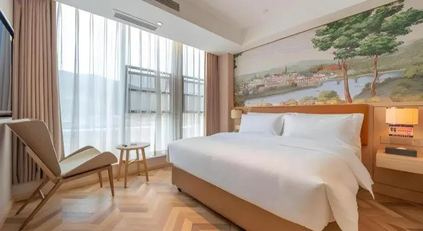 Bed in Vienna Hotel Chongqing West Station Square Bed in Vienna Hotel Chongqing West Station Square