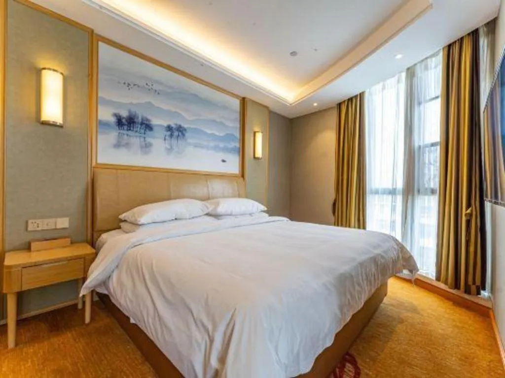 Bed in Vienna Hotel Jinjiang Bus Passenger Station