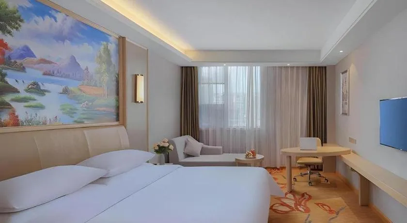 Bed in Vienna Hotel Jinjiang Bus Passenger Station