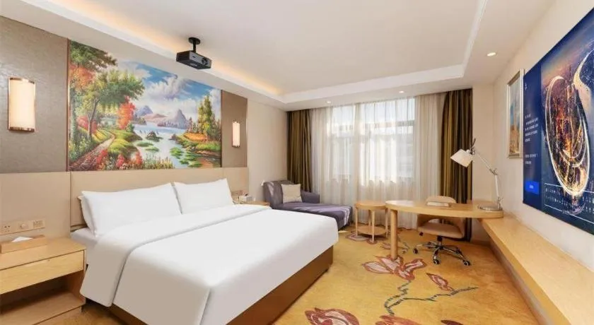 Bed in Vienna Hotel Jinjiang Bus Passenger Station