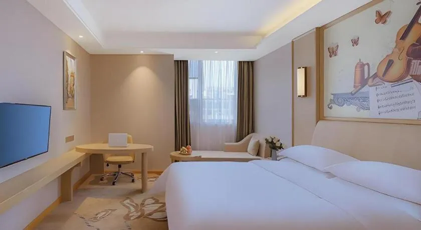 Bed in Vienna Hotel Jinjiang Bus Passenger Station