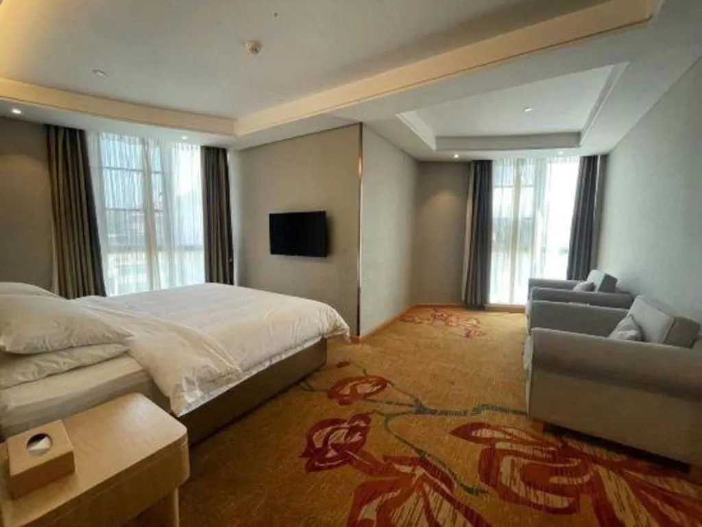 Bed in Vienna Hotel Jinjiang Bus Passenger Station