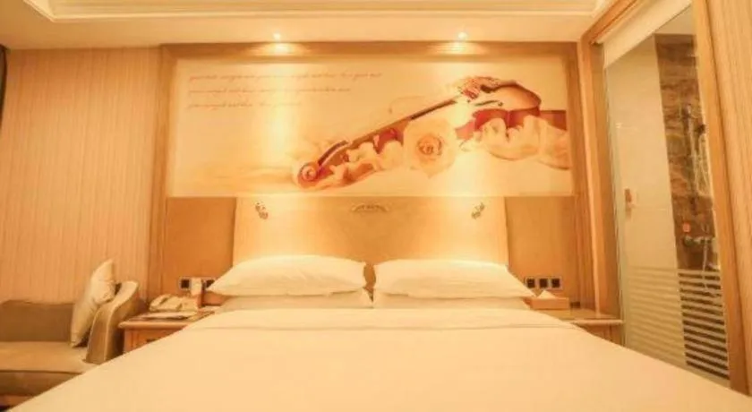 Bed in Vienna Hotel Chengdu North Railway Station North Square Wukuaishi Metro Station