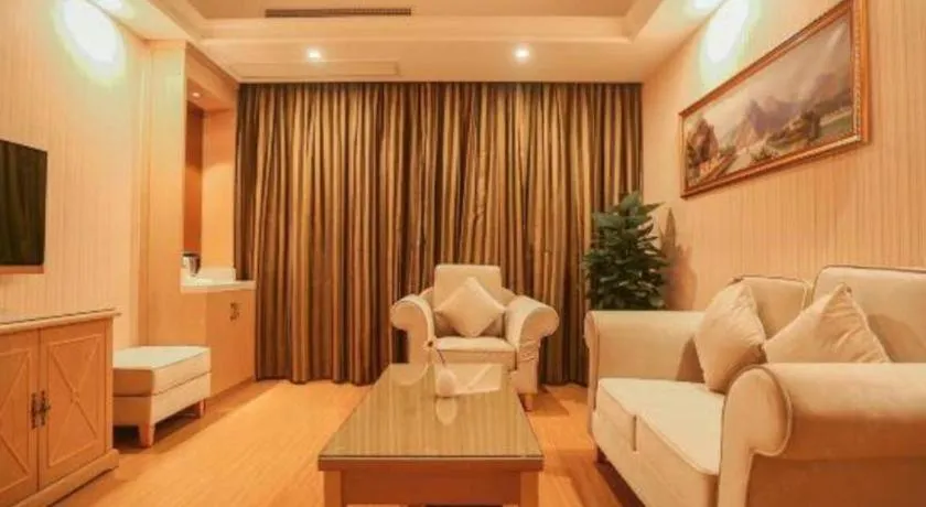 Bed in Vienna Hotel Chengdu North Railway Station North Square Wukuaishi Metro Station