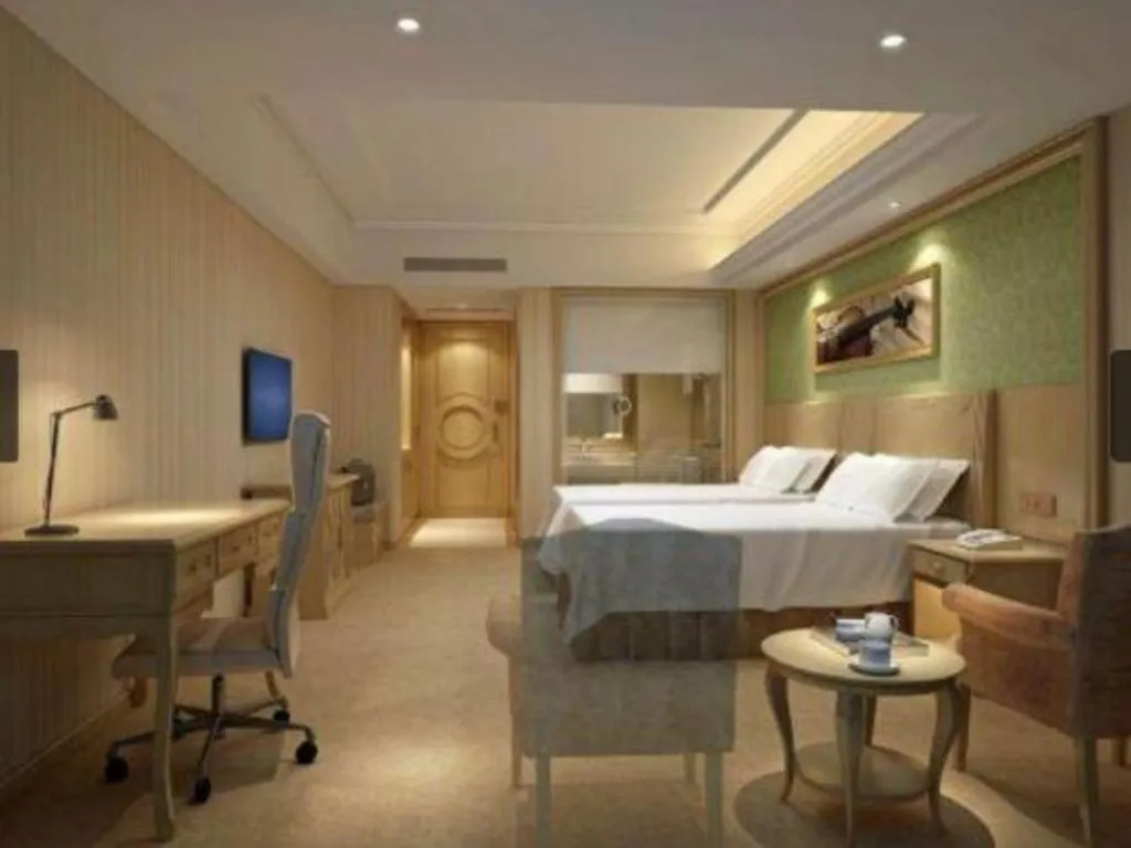 Bed in Vienna Hotel Chengdu North Railway Station North Square Wukuaishi Metro Station