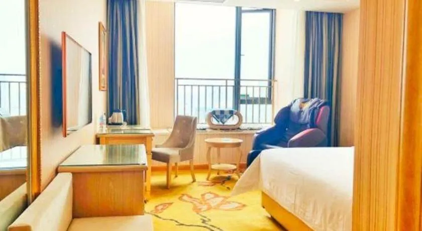 Bed in Vienna Hotel Chengdu North Railway Station North Square Wukuaishi Metro Station