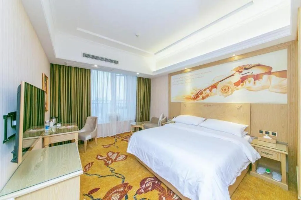 Bed in Vienna Hotel Chengdu North Railway Station North Square Wukuaishi Metro Station