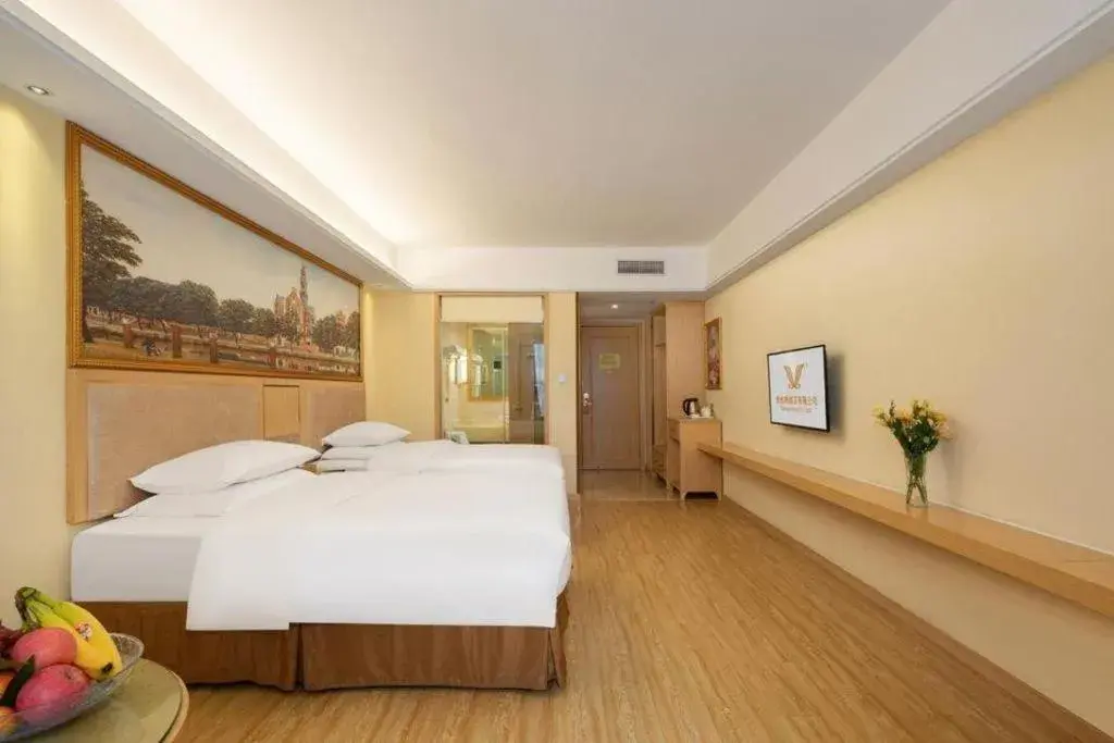 Bed in Vienna Hotel Chongqing Shizhu Stadium Bed in Vienna Hotel Chongqing Shizhu Stadium