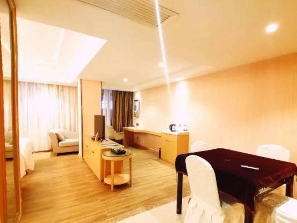 Bed in Vienna Hotel Guangxi Zhongshan Central Plaza West High-Speed Railway Station