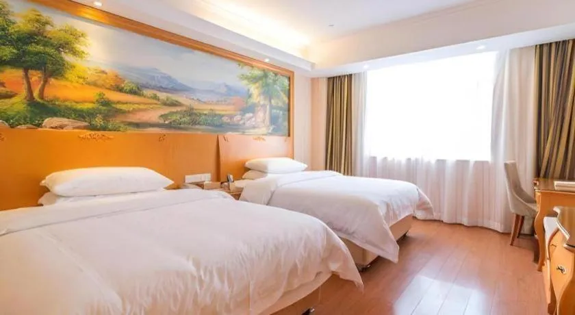 Bed in Vienna Hotel Hubei Jinzhou Jianli Jiangcheng
