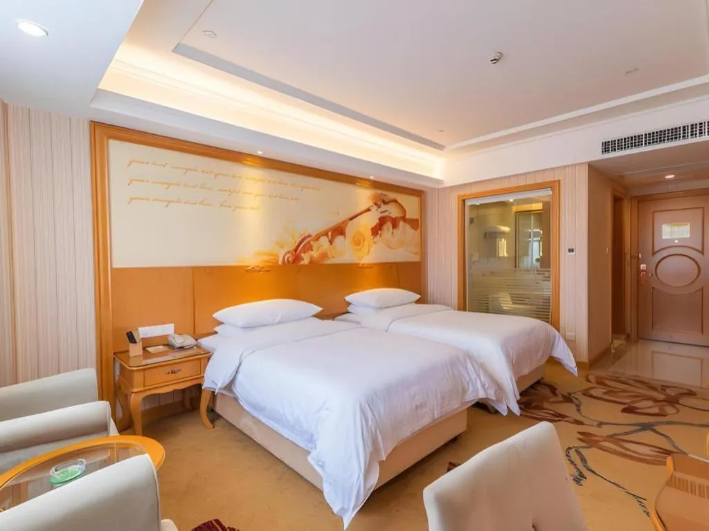 Bed in Vienna Hotel Hubei Jinzhou Jianli Jiangcheng