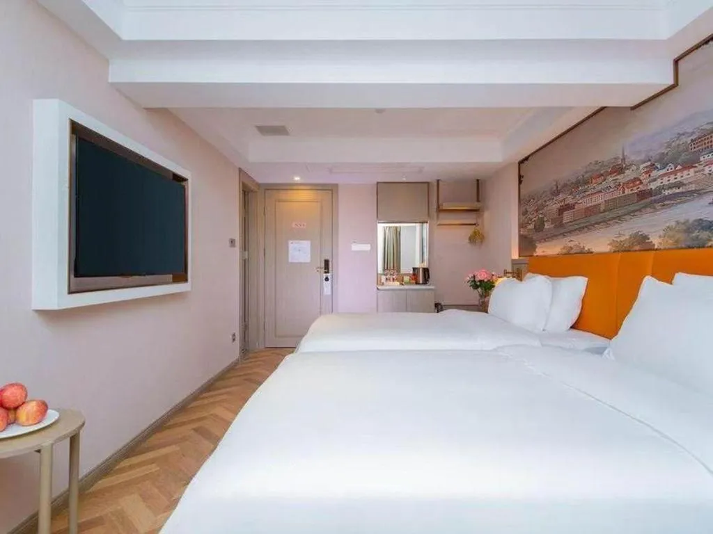 Bed in Vienna Hotel Hubei Jinzhou Jianli Jiangcheng