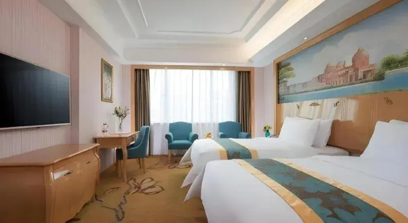 Bed in Vienna Hotel Hubei Jinzhou Jianli Jiangcheng Bed in Vienna Hotel Hubei Jinzhou Jianli Jiangcheng