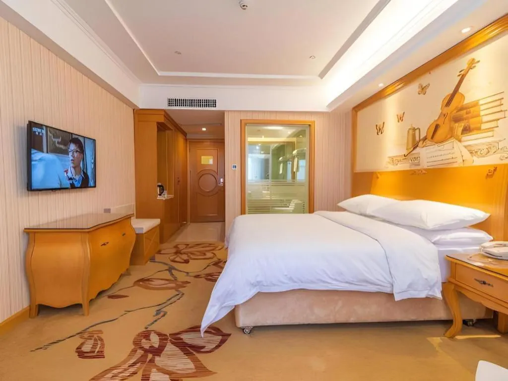 Bed in Vienna Hotel Hubei Jinzhou Jianli Jiangcheng