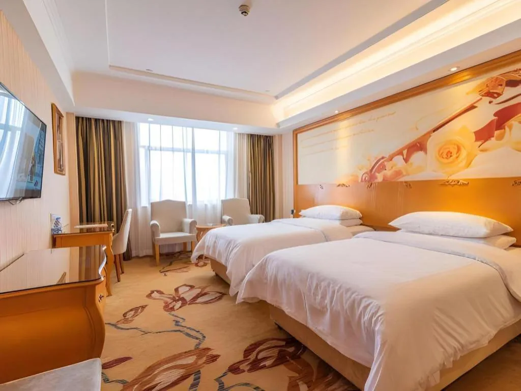 Bed in Vienna Hotel Hubei Jinzhou Jianli Jiangcheng