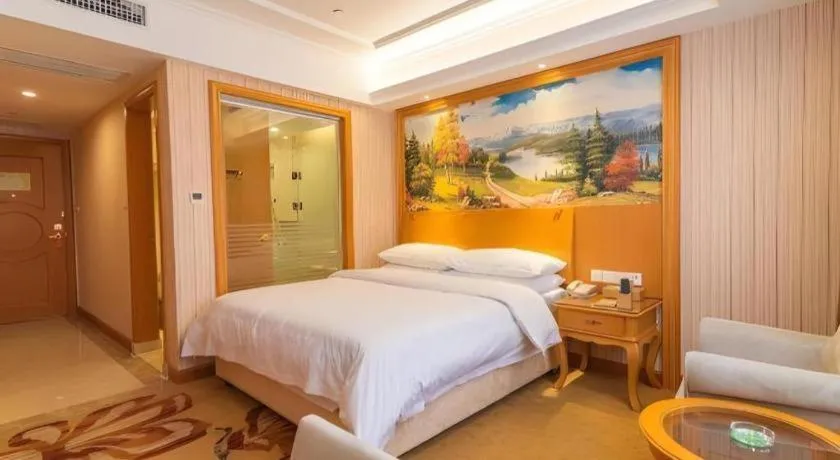Bed in Vienna Hotel Hubei Jinzhou Jianli Jiangcheng