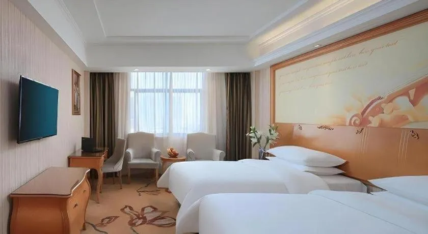 Bed in Vienna Hotel Hubei Jinzhou Jianli Jiangcheng