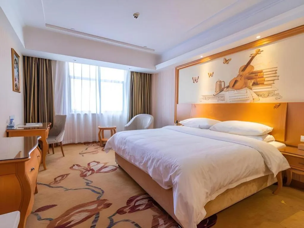Bed in Vienna Hotel Hubei Jinzhou Jianli Jiangcheng