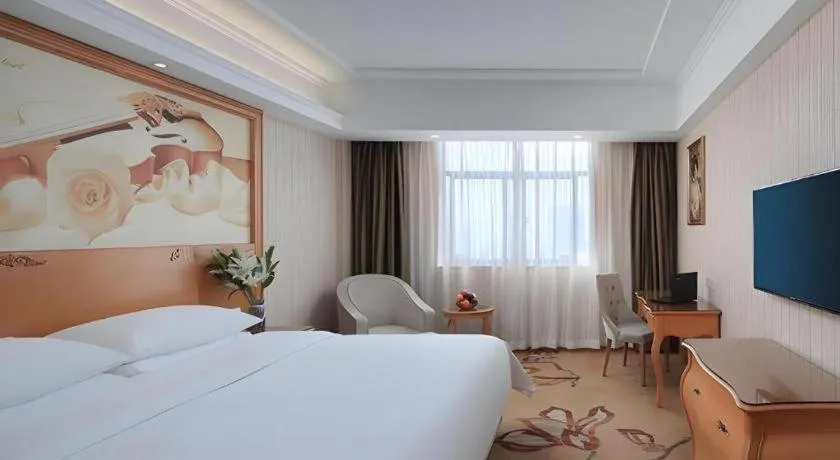 Bed in Vienna Hotel Hubei Jinzhou Jianli Jiangcheng